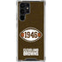 NFL Cleveland Browns Alternate Distressed Galaxy S23 Ultra Clear Case