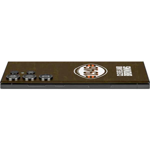 NFL Cleveland Browns Alternate Distressed Galaxy Skins
