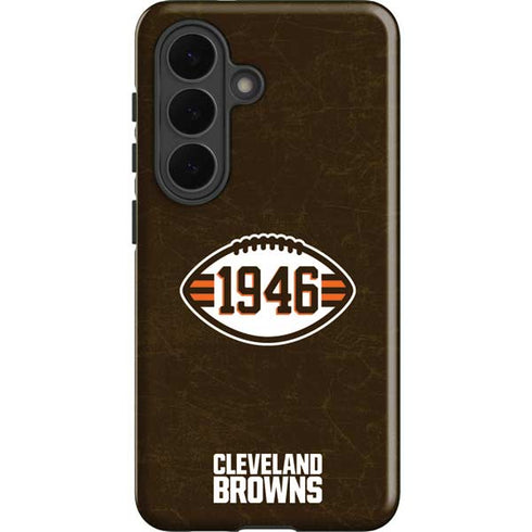 NFL Cleveland Browns Alternate Distressed Galaxy S26 Plus Impact Case