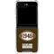 NFL Cleveland Browns Alternate Distressed Galaxy Z Flip6 Clear Case