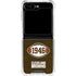NFL Cleveland Browns Alternate Distressed Galaxy Z Flip6 Clear Case