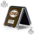 NFL Cleveland Browns Alternate Distressed Galaxy Z Flip6 Clear Case