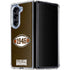 NFL Cleveland Browns Alternate Distressed Galaxy Z Fold5 5G Clear Case