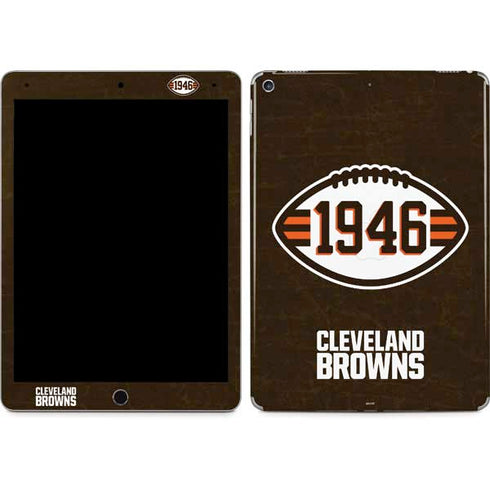 NFL Cleveland Browns Alternate Distressed iPad Skins