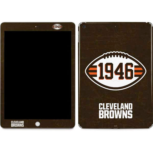 NFL Cleveland Browns Alternate Distressed Apple iPad Skin