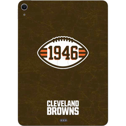 NFL Cleveland Browns Alternate Distressed Apple iPad Air Skin