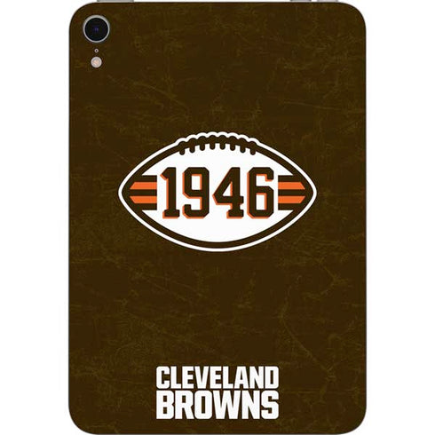 NFL Cleveland Browns Alternate Distressed Apple iPad Mini Skin