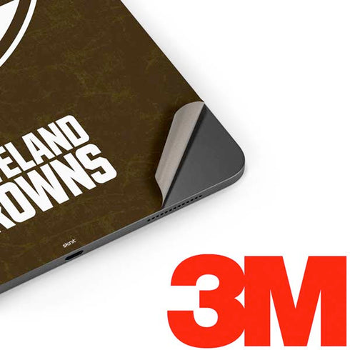 NFL Cleveland Browns Alternate Distressed Apple iPad Pro Skin