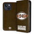 NFL Cleveland Browns Alternate Distressed iPhone 15 Folio Case