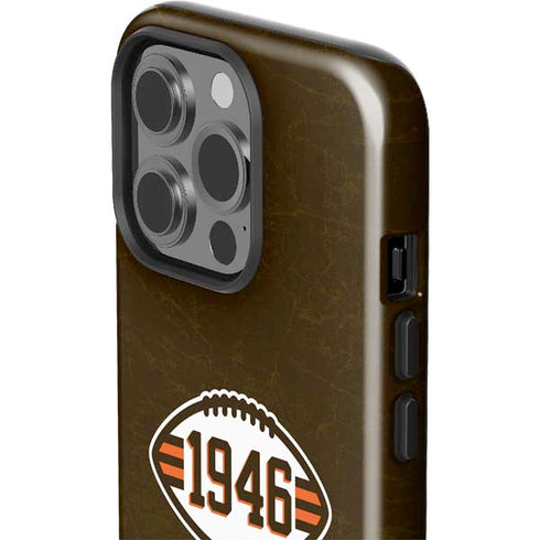 NFL Cleveland Browns Alternate Distressed iPhone 15 Pro Impact Case