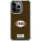 NFL Cleveland Browns Alternate Distressed iPhone 16 Pro Clear Case