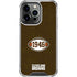 NFL Cleveland Browns Alternate Distressed iPhone 16 Pro Clear Case