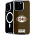 NFL Cleveland Browns Alternate Distressed iPhone 16 Pro MagSafe Case