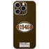 NFL Cleveland Browns Alternate Distressed iPhone 16 Pro Skin
