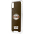 NFL Cleveland Browns Alternate Distressed iPhone XS Clear Case