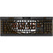 NFL Cleveland Browns Alternate Distressed K95 RGB PLATINUM Mechanical Gaming Keyboard Skin