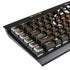 NFL Cleveland Browns Alternate Distressed K95 RGB PLATINUM Mechanical Gaming Keyboard Skin