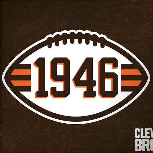 NFL Cleveland Browns Alternate Distressed Dell Latitude Skin