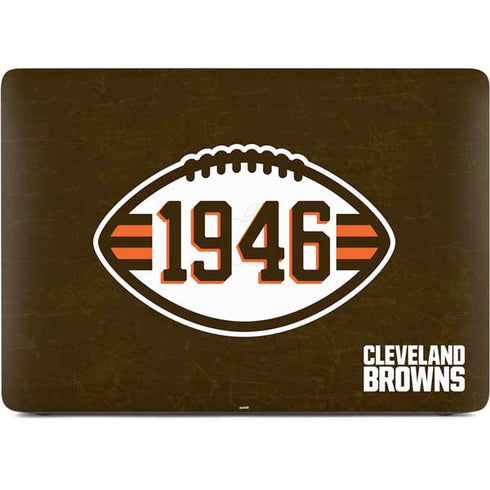 NFL Cleveland Browns Alternate Distressed Apple MacBook Air Skin