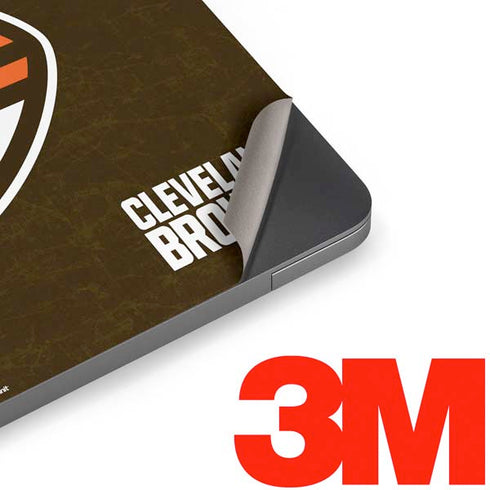 NFL Cleveland Browns Alternate Distressed Apple MacBook Air Skin
