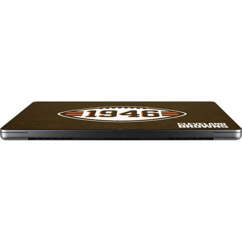 NFL Cleveland Browns Alternate Distressed Apple MacBook Pro 14-inch Skin