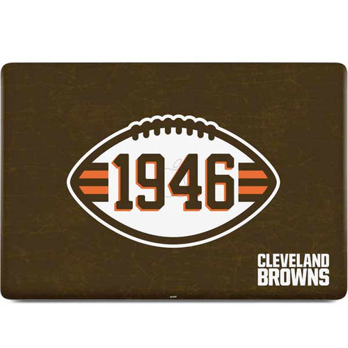 NFL Cleveland Browns Alternate Distressed MacBook Skins