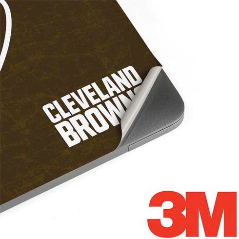 NFL Cleveland Browns Alternate Distressed MacBook Skins