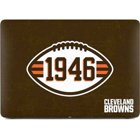 NFL Cleveland Browns Alternate Distressed Apple MacBook Pro 16-inch Skin