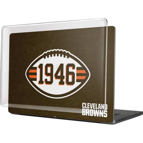 NFL Cleveland Browns Alternate Distressed MacBook Cases