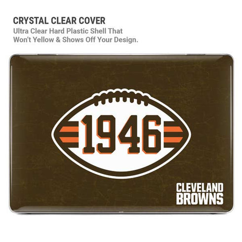 NFL Cleveland Browns Alternate Distressed MacBook Cases