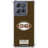 NFL Cleveland Browns Alternate Distressed Moto G 5G (2025) Clear Case