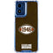 NFL Cleveland Browns Alternate Distressed Moto G 5G (2024) Clear Case