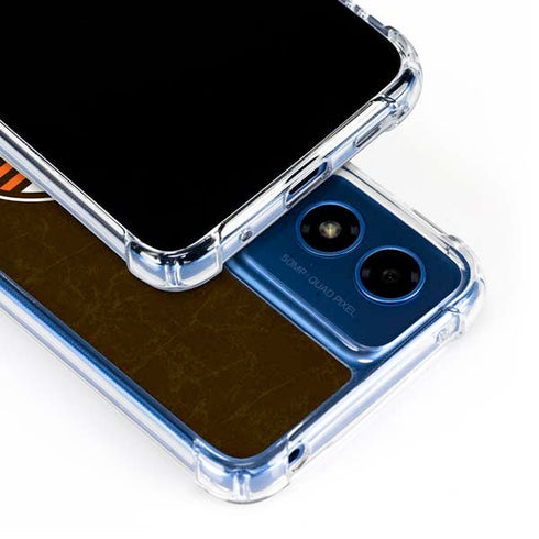 NFL Cleveland Browns Alternate Distressed Moto G 5G (2024) Clear Case