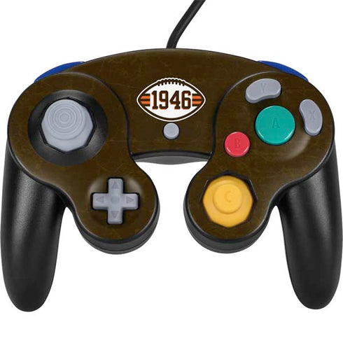 NFL Cleveland Browns Alternate Distressed Nintendo Skins