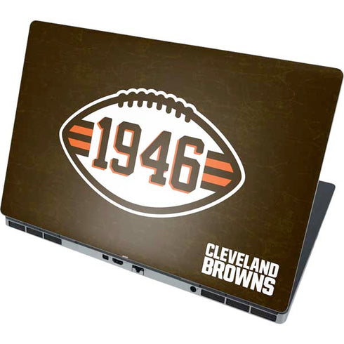 NFL Cleveland Browns Alternate Distressed Dell Precision Skin