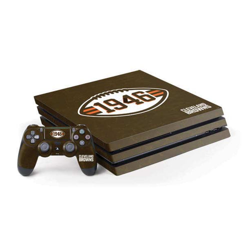 NFL Cleveland Browns Alternate Distressed PlayStation PS4 Skins