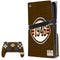 NFL Cleveland Browns Alternate Distressed PS5 Pro Disk Bundle Skin