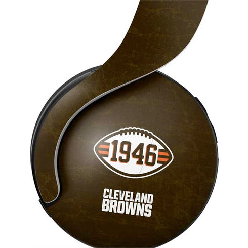NFL Cleveland Browns Alternate Distressed PULSE 3D Wireless Headset for PS5 Skin