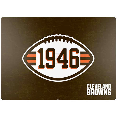 NFL Cleveland Browns Alternate Distressed Surface Laptop 7 13.8in Skin