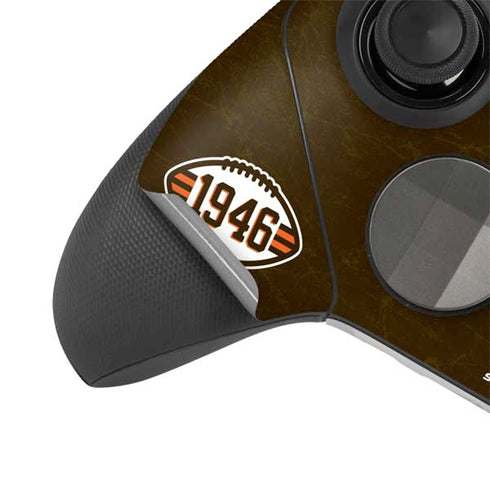 NFL Cleveland Browns Alternate Distressed Xbox Elite Wireless Controller Series 2 Skin