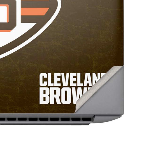 NFL Cleveland Browns Alternate Distressed HP ZBook Fury 16 G10 Skin
