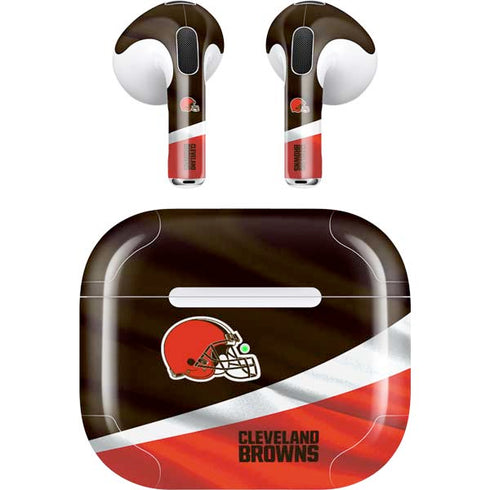 NFL Cleveland Browns Apple AirPods (3rd Gen 2021) Skin
