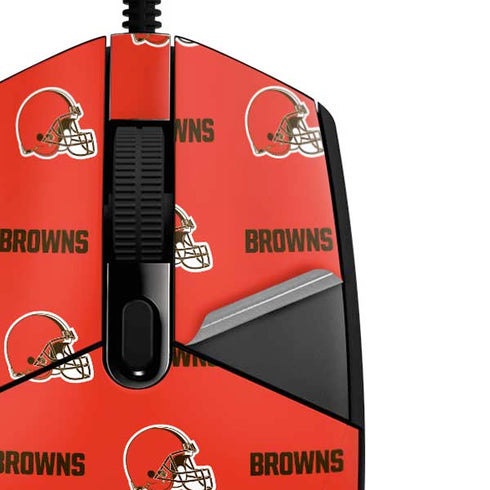 NFL Cleveland Browns Blitz Series G203 Prodigy RGB Wired Gaming Mouse Skin
