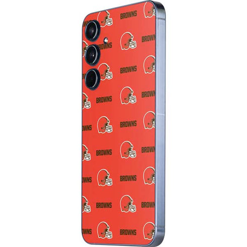 NFL Cleveland Browns Blitz Series Galaxy A55 5G Skin