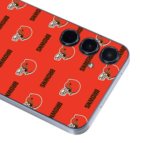 NFL Cleveland Browns Blitz Series Galaxy A55 5G Skin
