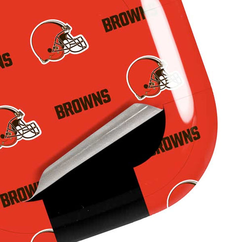 NFL Cleveland Browns Blitz Series Galaxy Buds Live Skin