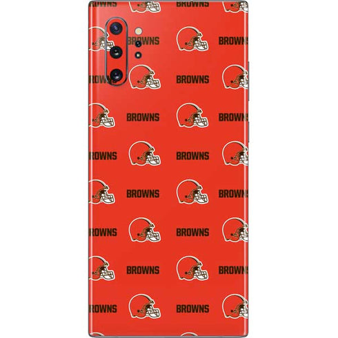 NFL Cleveland Browns Blitz Series Galaxy Note 10 Plus Skin