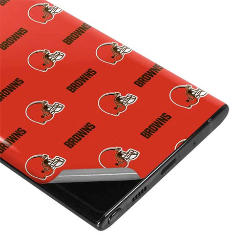 NFL Cleveland Browns Blitz Series Galaxy Note 10 Plus Skin