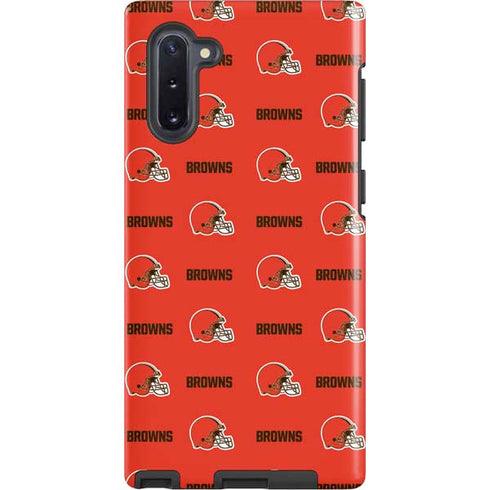 NFL Cleveland Browns Blitz Series Galaxy Cases
