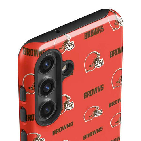 NFL Cleveland Browns Blitz Series Galaxy S25 Impact Case